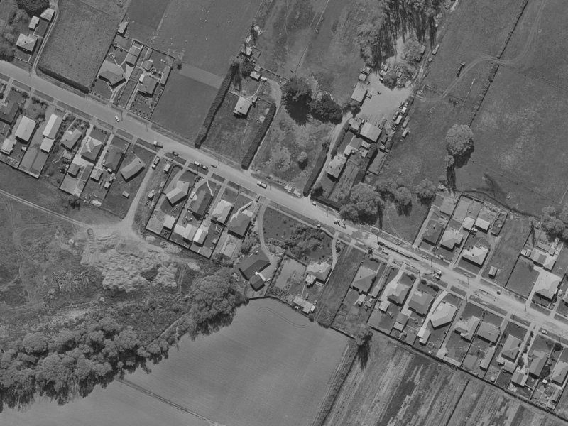 55A Englefield Road from the air, 1970-1974