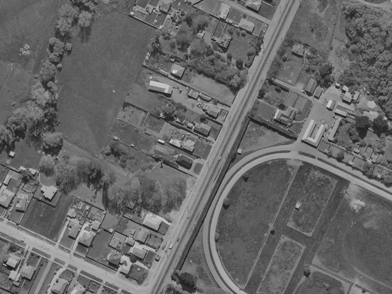 655 Main North Road from the air, 1970-1974