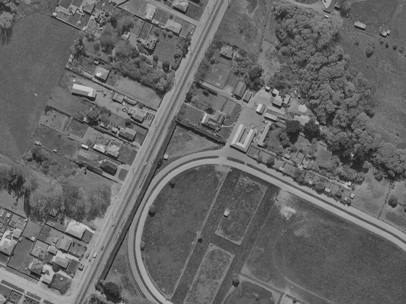 Pentland Drive from the air, 1970-1974