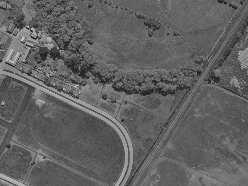 25 Shenley Drive from the air, 1970-1974