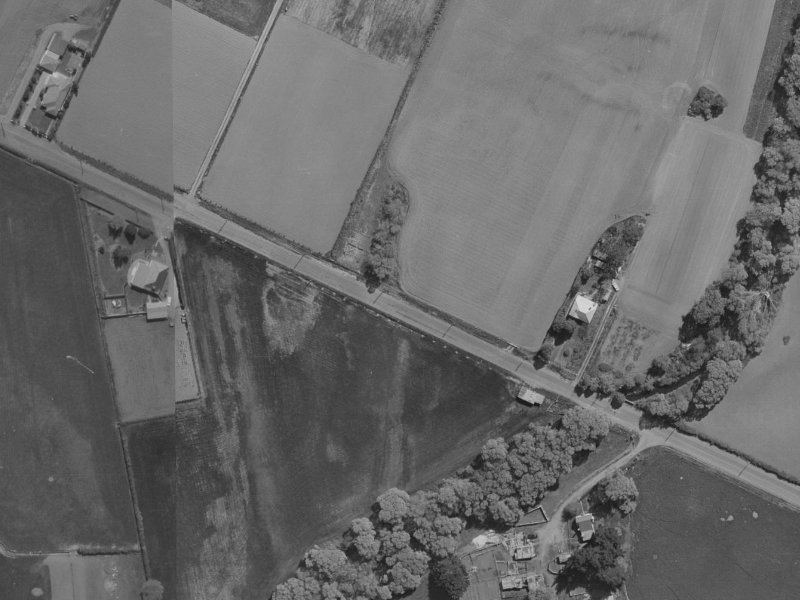 199–205 Belfast Road from the air, 1970-1974
