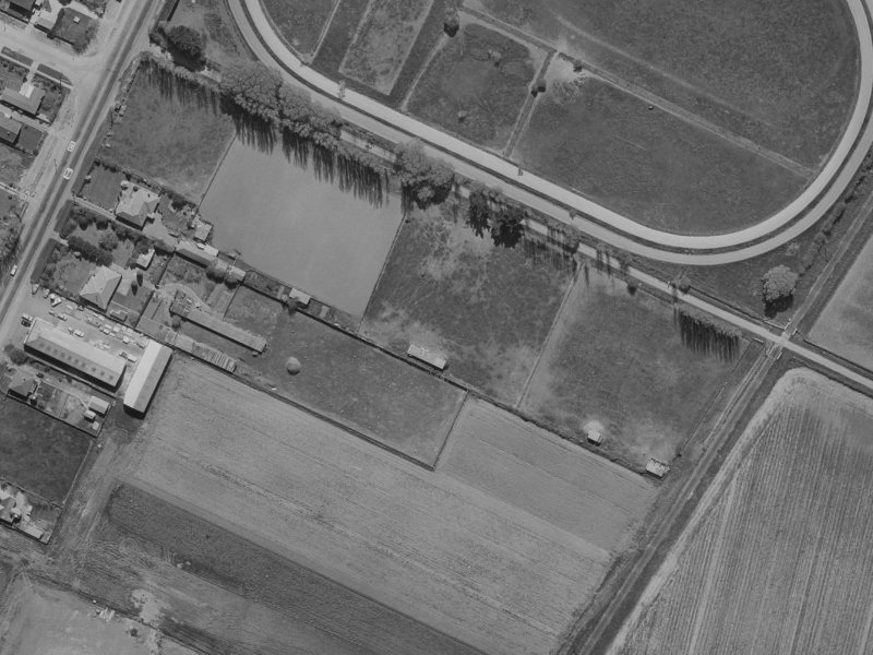 Halligan Place from the air, 1970-1974