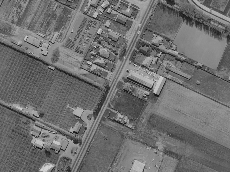 536–540 Main North Road from the air, 1970-1974