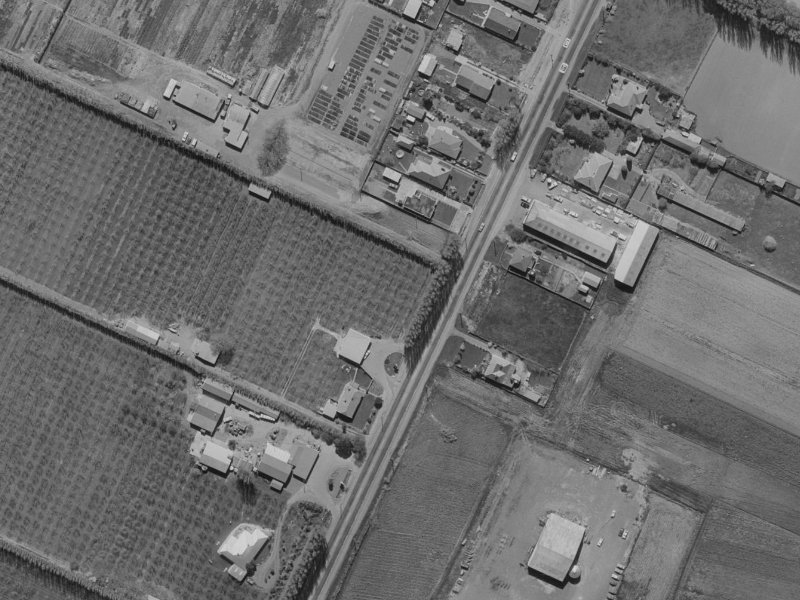 Main North Road from the air, 1970-1974