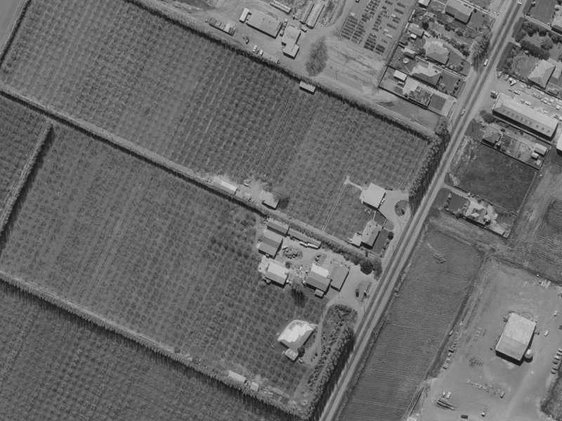 22A Bayliss Cl from the air, 1970-1974