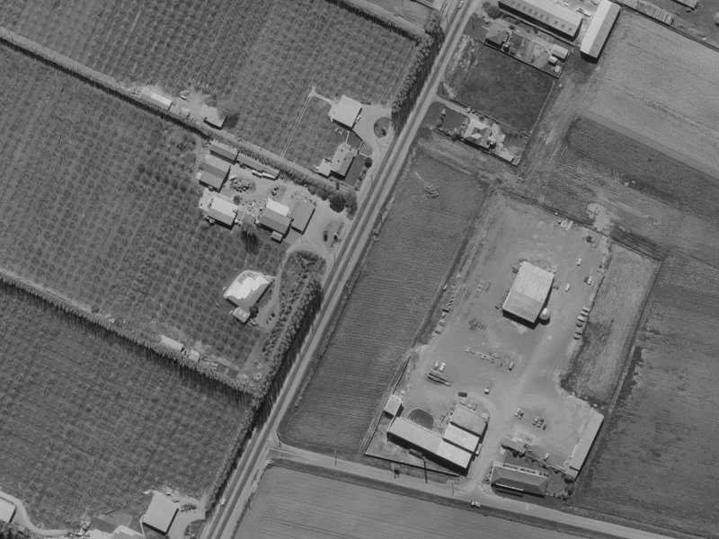 543 Main N Road from the air, 1970-1974