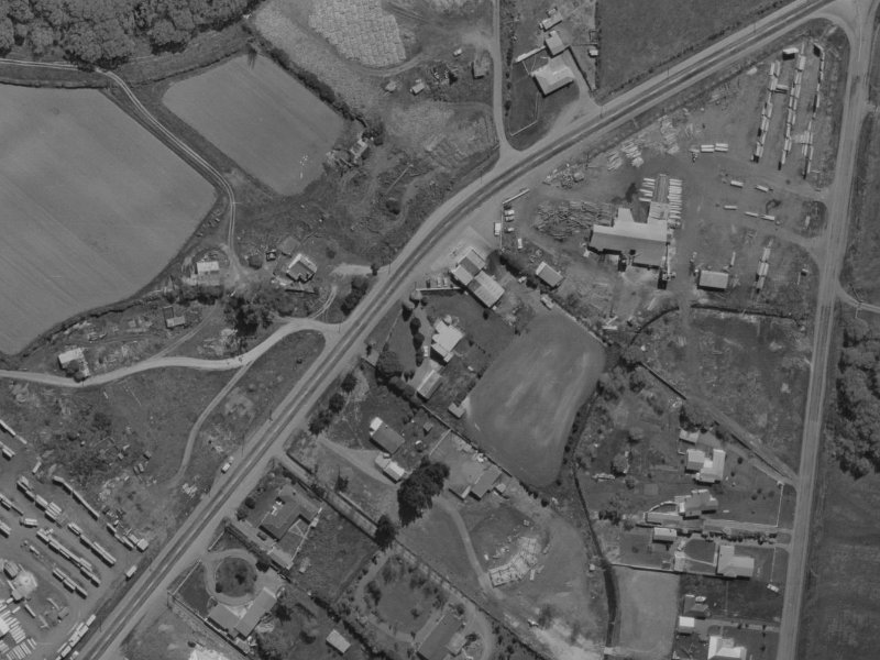445 Johns Road from the air, 1970-1974