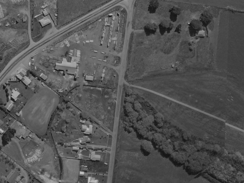 340 Gardiners Road from the air, 1970-1974