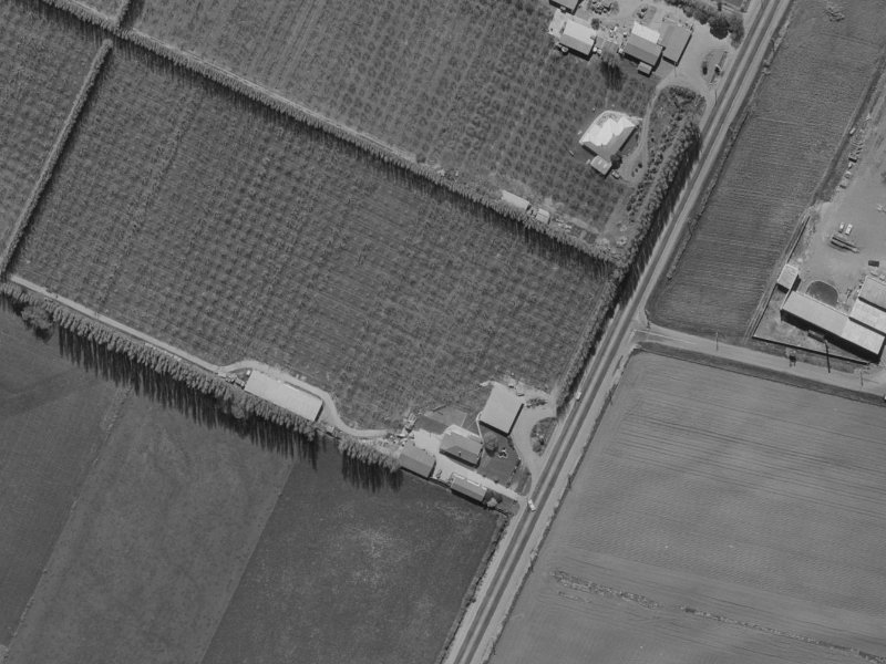 1 Northwood Boulevard from the air, 1970-1974