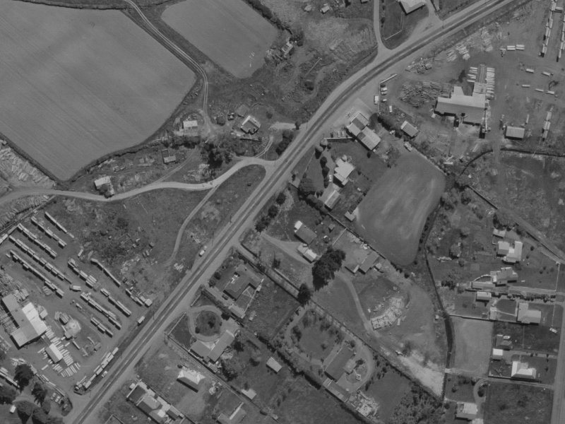 447 Johns Road from the air, 1970-1974