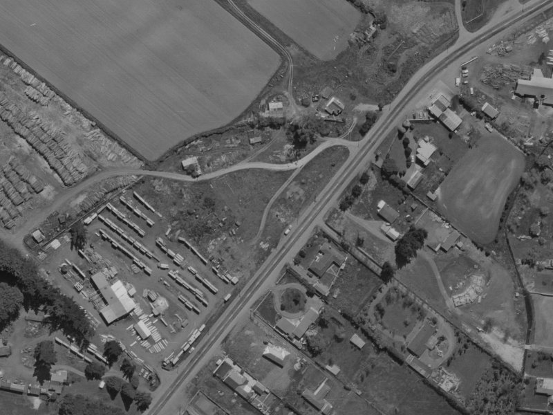 455 Johns Road Service Lane from the air, 1970-1974