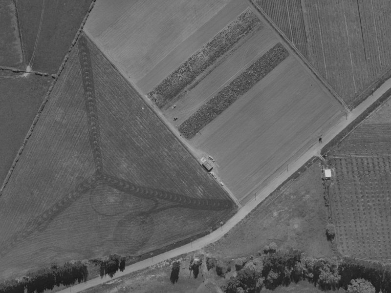Hussey Road from the air, 1970-1974
