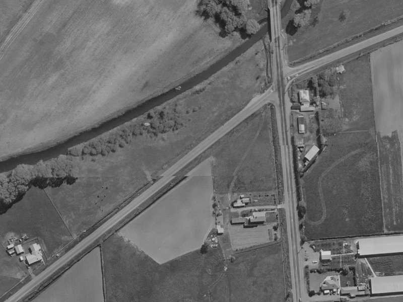 555 Hawkins Road from the air, 1970-1974