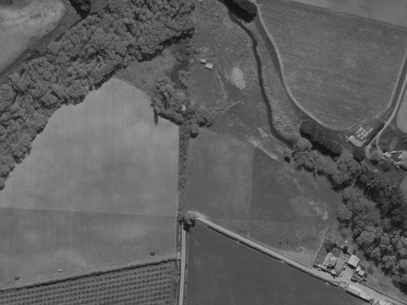 58 Willowview Drive from the air, 1970-1974