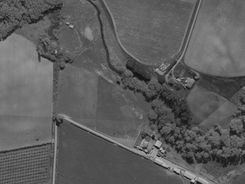 62 Willowview Drive from the air, 1970-1974