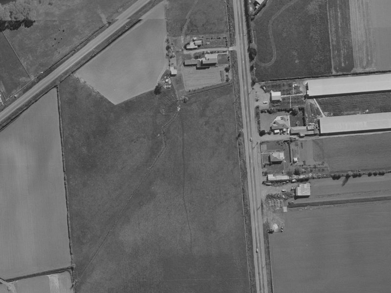 545 Marshland Road from the air, 1970-1974