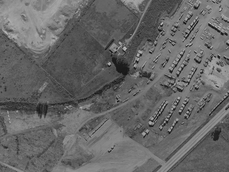 58 Greywacke Road from the air, 1970-1974