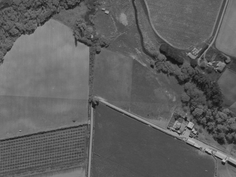 60 Willowview Drive from the air, 1970-1974