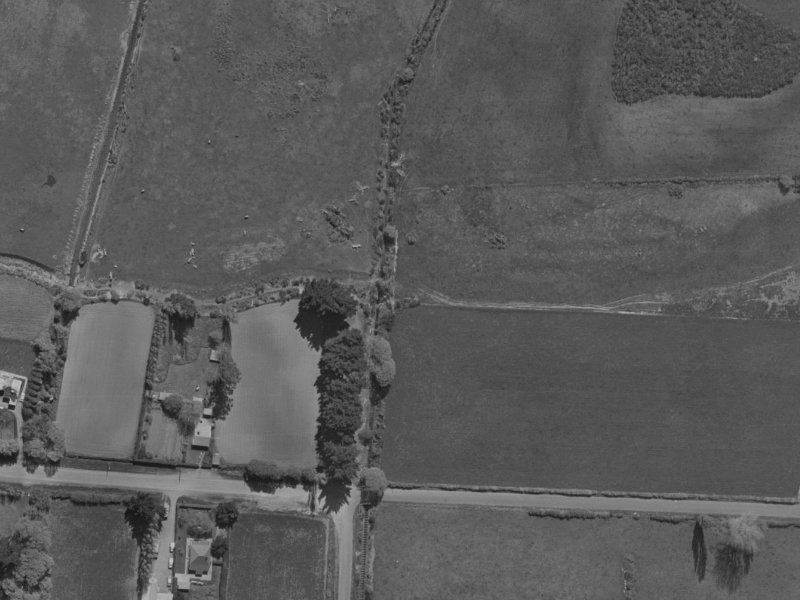 130A Styx Mill Road from the air, 1970-1974