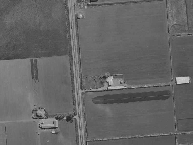 518 Marshland Road from the air, 1970-1974
