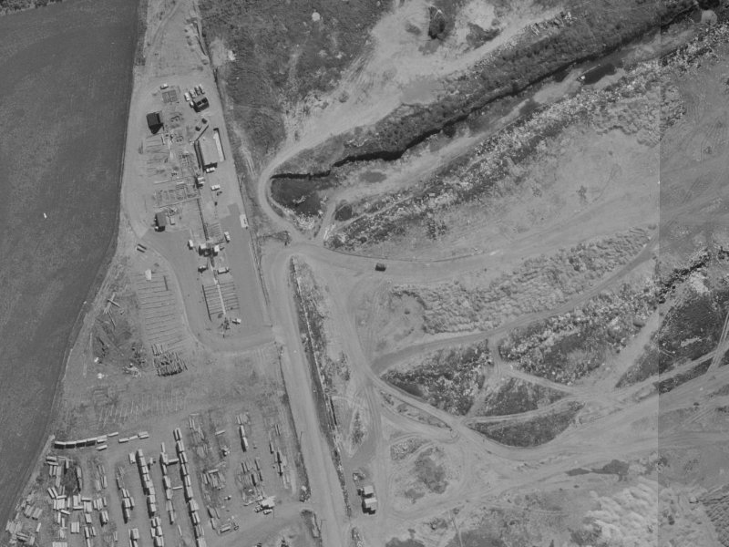 546 Sawyers Arms Road from the air, 1970-1974