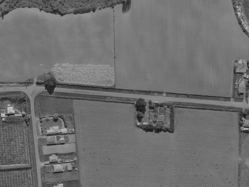 185 Styx Mill Road from the air, 1970-1974
