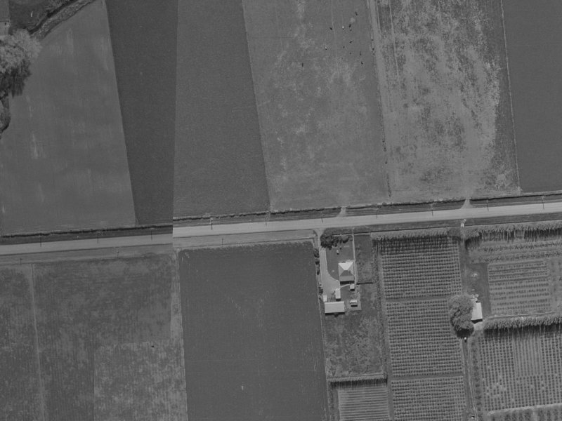 293 Styx Mill Road from the air, 1970-1974