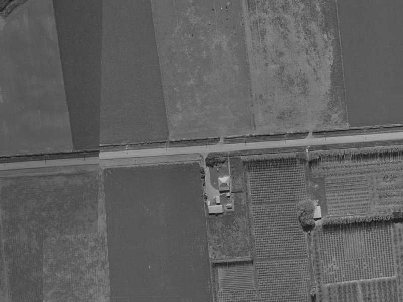 285 Styx Mill Road from the air, 1970-1974