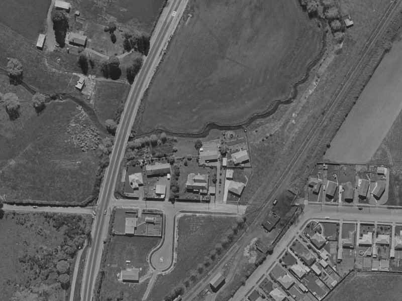 7A Cunliffe Road from the air, 1970-1974