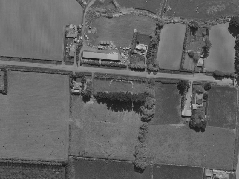 155 Styx Mill Road from the air, 1970-1974