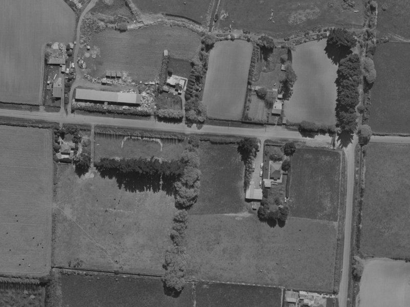 147 Styx Mill Road from the air, 1970-1974