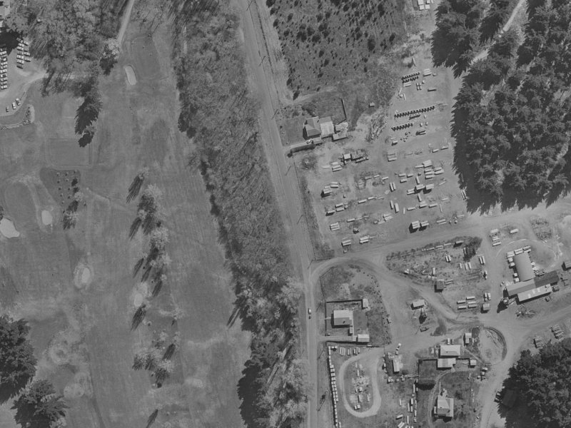 97 Waitikiri Drive from the air, 1970-1974