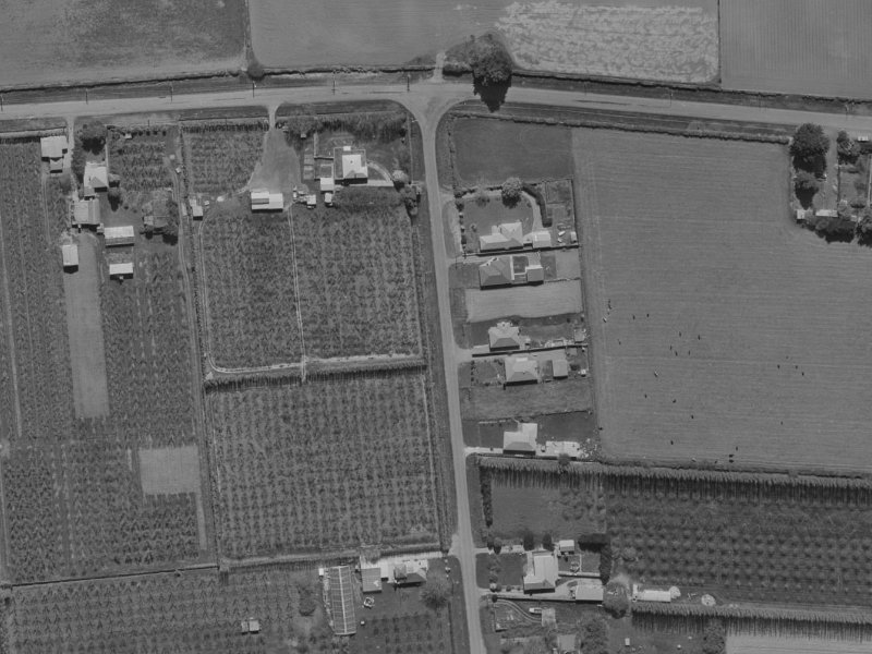 324 Highsted Road from the air, 1970-1974