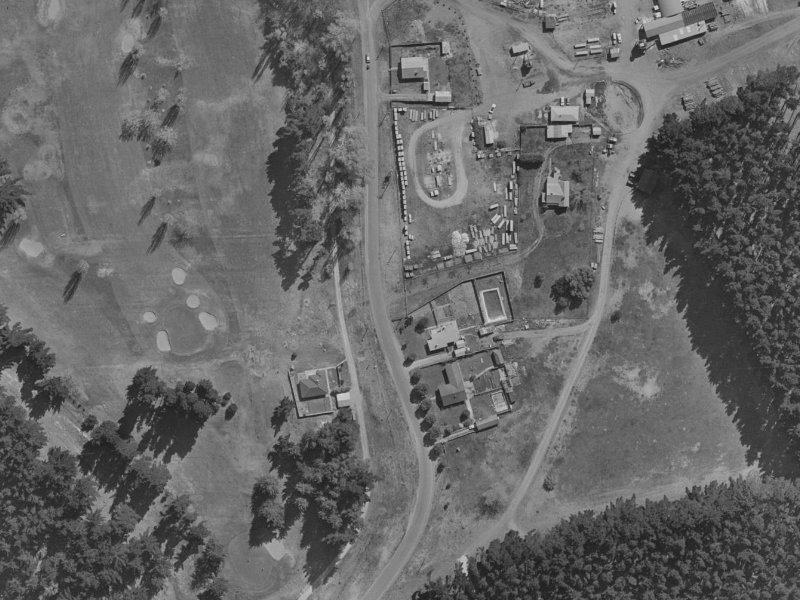 83 Waitikiri Drive from the air, 1970-1974
