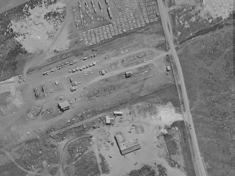 42 Logistics Drive from the air, 1970-1974