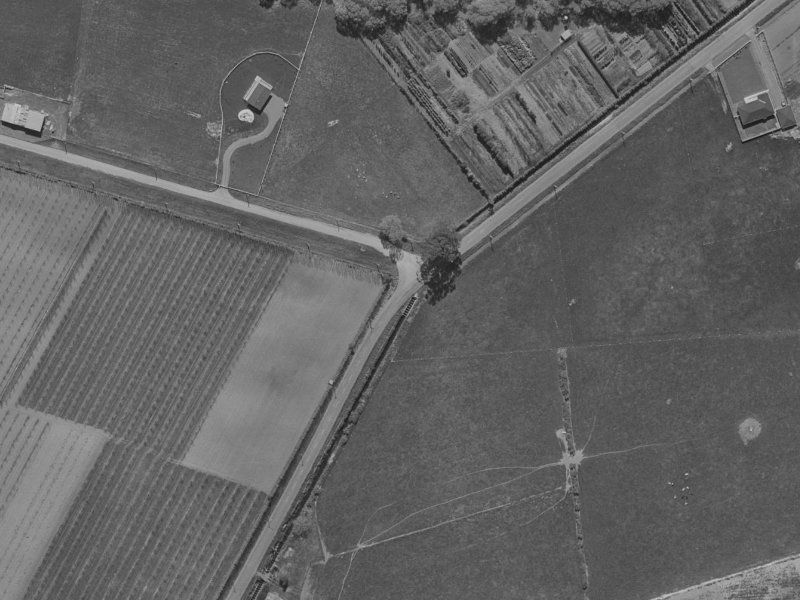 706 Hawkins Road from the air, 1970-1974