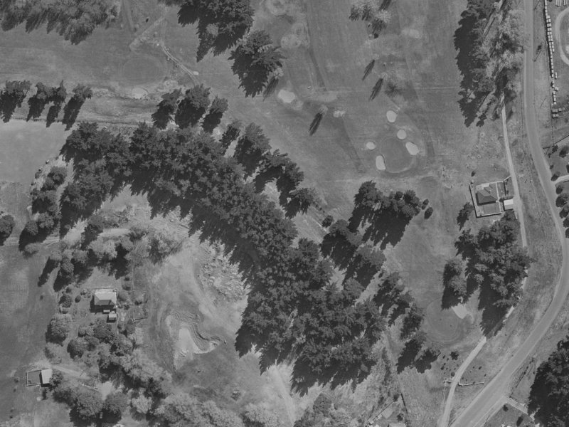 16 Bluestone Drive from the air, 1970-1974
