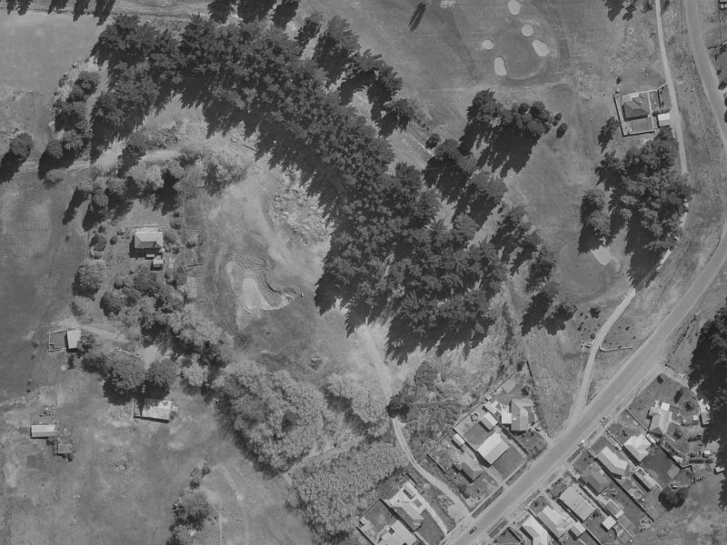 1 West Green from the air, 1970-1974