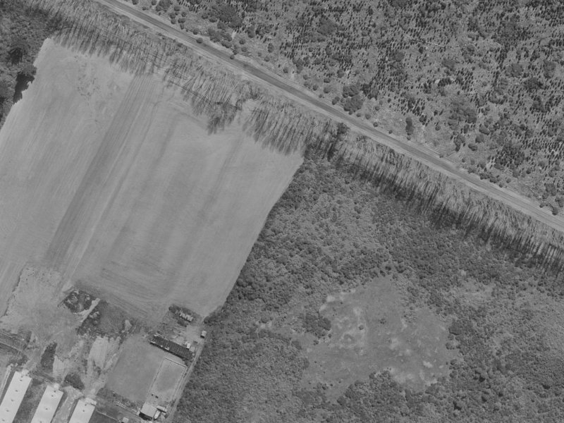 6 Millcroft Place from the air, 1970-1974