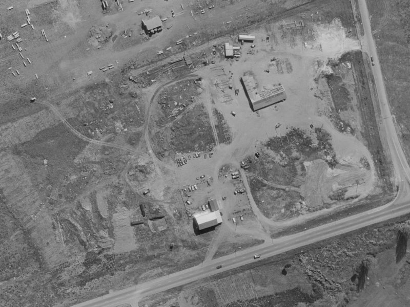 13 Nathan Place from the air, 1970-1974