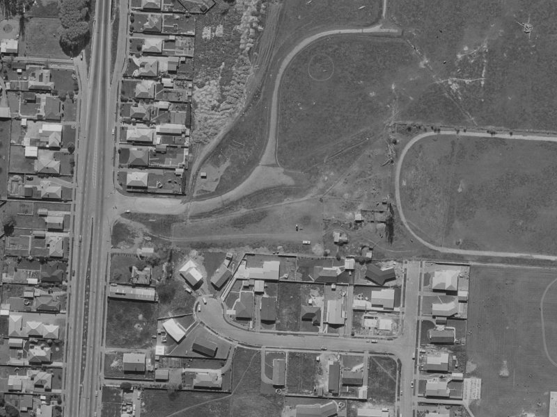 12 Lowry Avenue from the air, 1970-1974