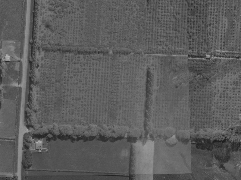 Aylsham Lane from the air, 1970-1974
