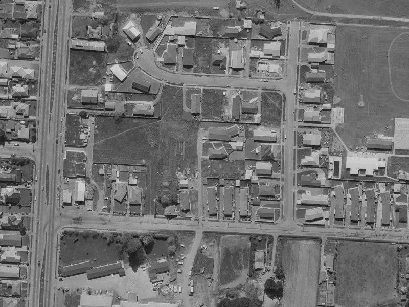 19B Prestons Road from the air, 1970-1974