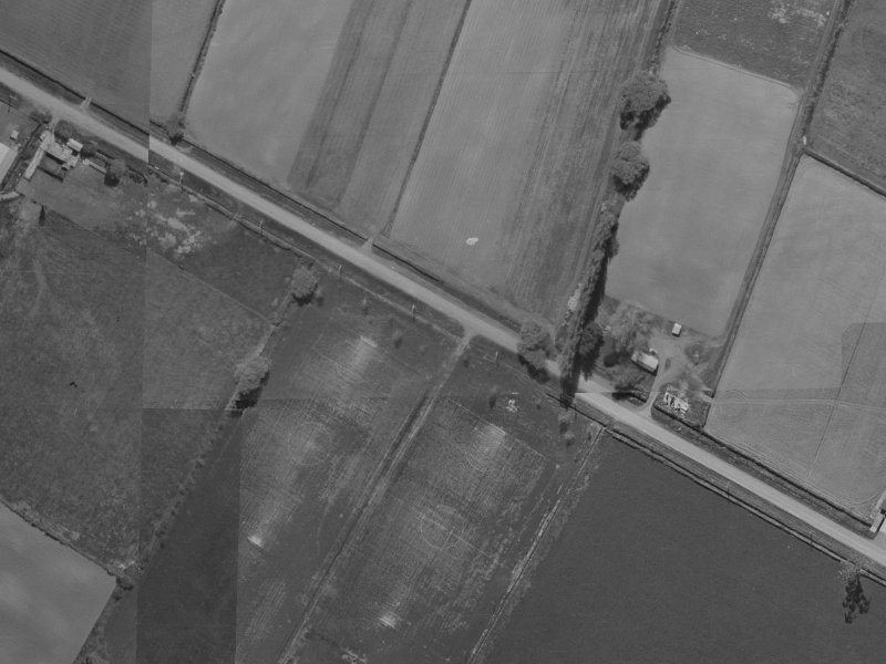 118C Claridges Road from the air, 1970-1974