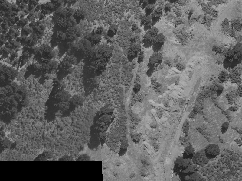 9 Glen Place from the air, 1970-1974