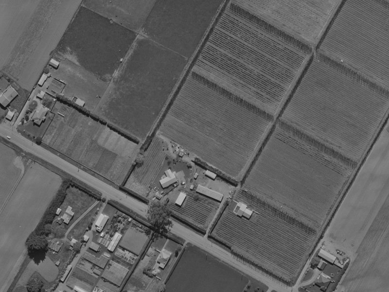 Sawyers Arms Road from the air, 1970-1974