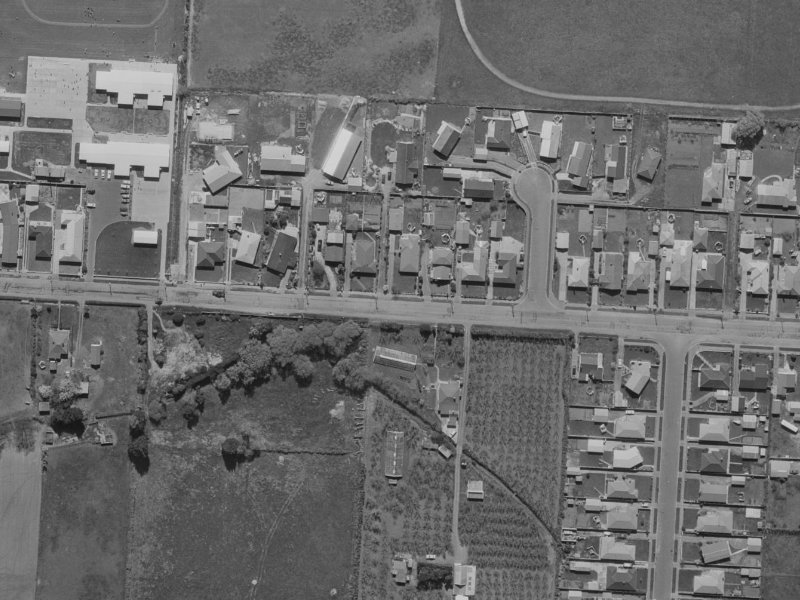 67 Prestons Road from the air, 1970-1974