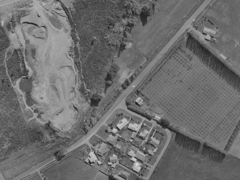 22 Waimakariri Road from the air, 1970-1974