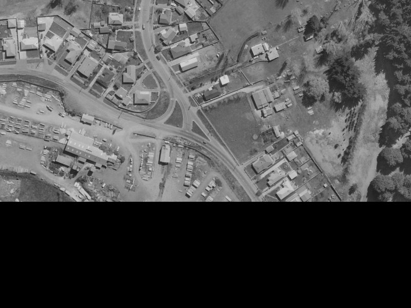 18B Waitikiri Drive from the air, 1970-1974