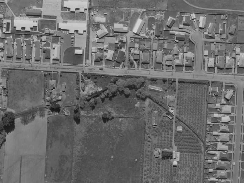 30 Salford Avenue from the air, 1970-1974